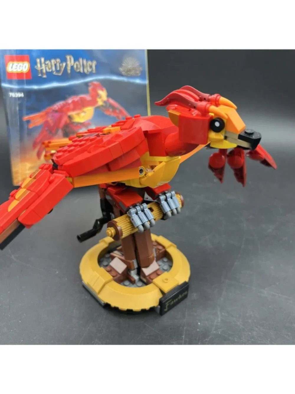 Lego 76394 Harry Potter Fawkes, Dumbledore’s Phoenix Complete Set W/ Minifigure